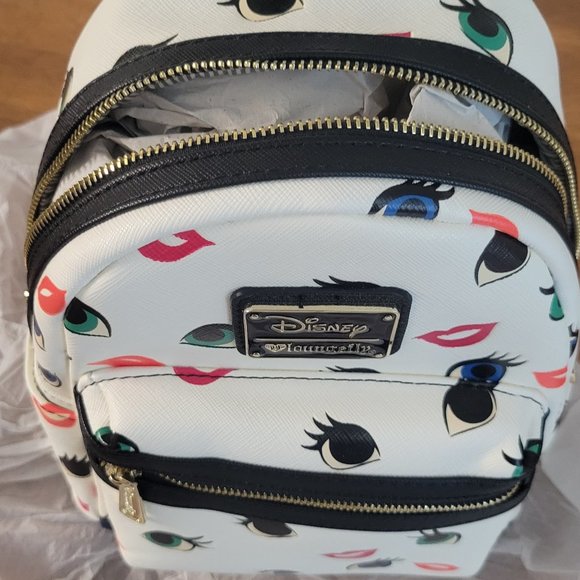 Loungefly x Disney Princess Eyes & Lips Mini Backpack - Picture 3 of 5